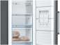 Preview: BOSCH GSN36VXEP Serie 4 Freistehender Gefrierschrank 186 x 60 cm Edelstahl schwarz